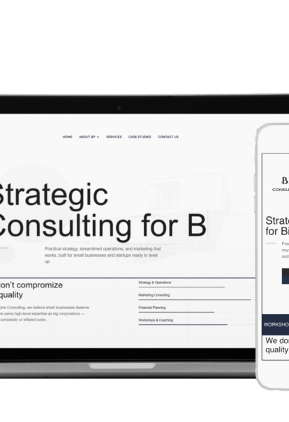 Brian Payne Consulting Website